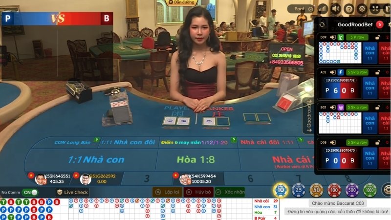 Tổng quan về live baccarat 789win