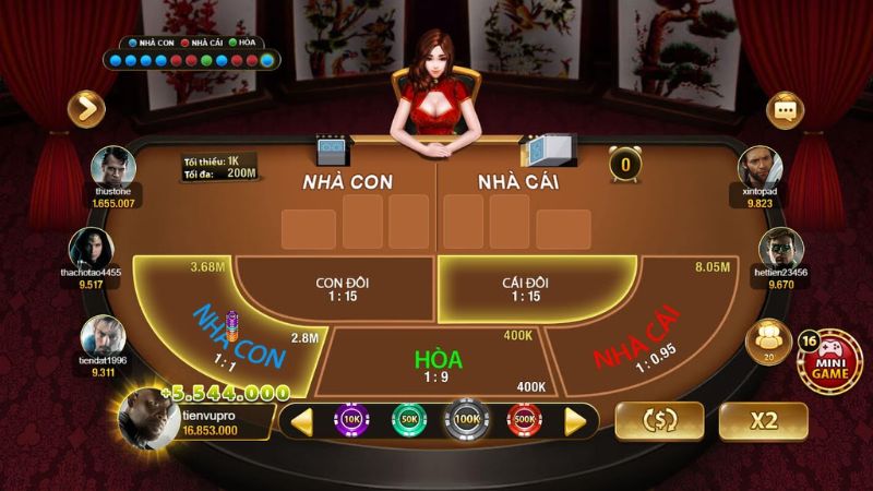 Người chơi live baccarat 789win đang theo chiến thuật cược gấp thếp tại bàn Banker